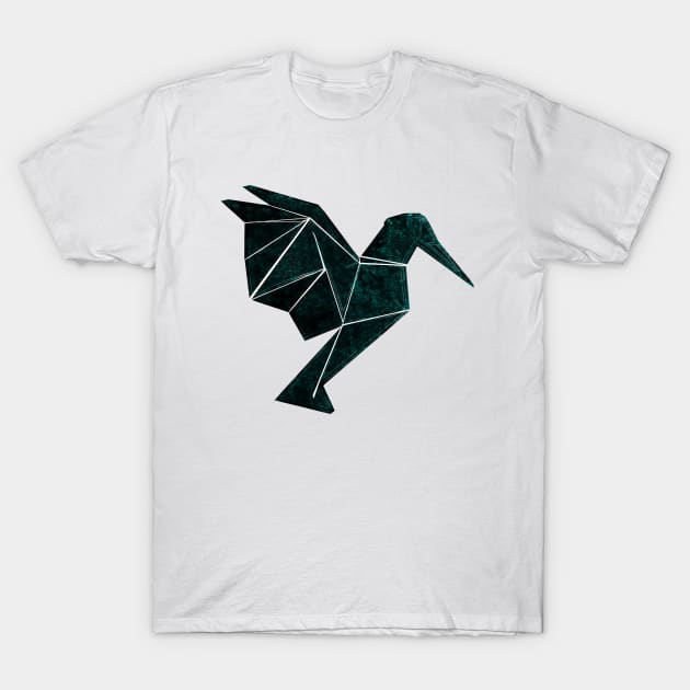 geometric hummingbird T-Shirt by ornacon